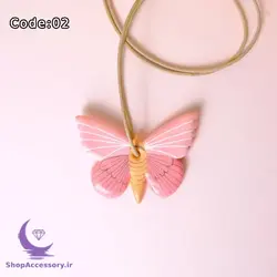 گردنبند دست ساز شاپرک - شاپ اکسسوری