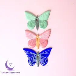 گردنبند دست ساز شاپرک - شاپ اکسسوری