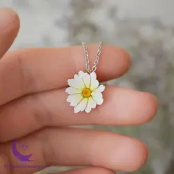 گردنبند دست ساز گل دیزی - شاپ اکسسوری