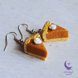 گوشواره پای کدو حلوایی - شاپ اکسسوری