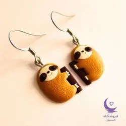 گوشواره فانتزی تنبل - شاپ اکسسوری