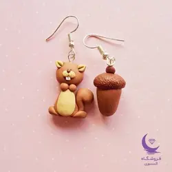 گوشواره فانتزی سنجاب - شاپ اکسسوری