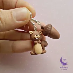 گوشواره فانتزی سنجاب - شاپ اکسسوری