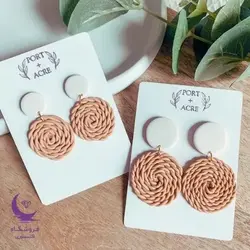 گوشواره هنری حصیری - شاپ اکسسوری