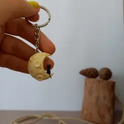 آویز گربه و مهتاب (آویز کیف، گوشی، کوله، کلید، سوئیچ) - شاپ اکسسوری