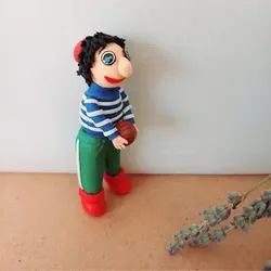 عروسک کلاه قرمزی| مجسمه خمیری کلاه قرمزی - شاپ اکسسوری