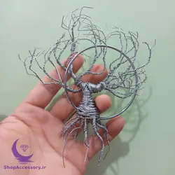 آویز تزئینی درخت مفتولی - شاپ اکسسوری