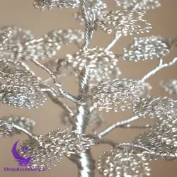 درخت سیمی رنگ نقره ای - شاپ اکسسوری