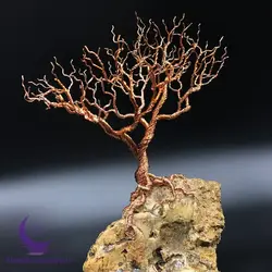 درخت سیمی مینیاتوری مسی کد 1 - شاپ اکسسوری