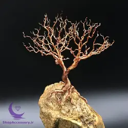 درخت سیمی مینیاتوری مسی کد 1 - شاپ اکسسوری