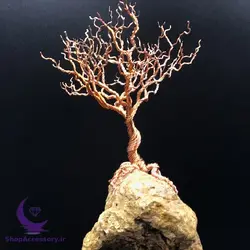 درخت سیمی مینیاتوری مسی کد 1 - شاپ اکسسوری