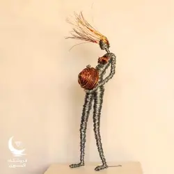 مجسمه انتزاعی خانم باردار - شاپ اکسسوری