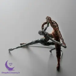 مجسمه سیمی زوج رقصنده تانگو - شاپ اکسسوری
