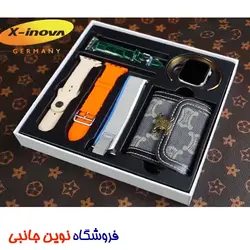 پک هدیه ساعت هوشمند X-inova مدل HK98 pro plus  ا X-inova HK98 Pro Plus Smart Watch (تک / عمده)