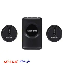 میکروفن یقه ای بی سیم گرین لاین مدل Green Lion GLM Wireless MIC Lite Collar Microphone | GLM Wireless MIC Lite (تک/عمده)