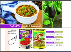 کنسرو نخود سبز قدس خراسان کلیددار 380 گرم