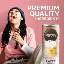 آیس کافی لاته کم چرب 220میل نسکافه NESCAFE