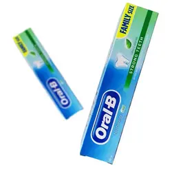 خمیر دندان اورال بی سری Strong Teeth با طعم نعناع گیاهی