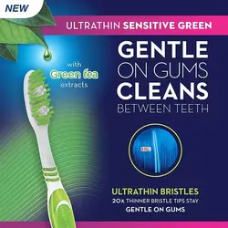 مسواک اورال بی مدل Ultrathin Sensitive با برس خیلی نرم بسته 4 عددی