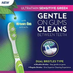 مسواک اورال بی مدل Ultrathin Sensitive با برس خیلی نرم بسته 4 عددی