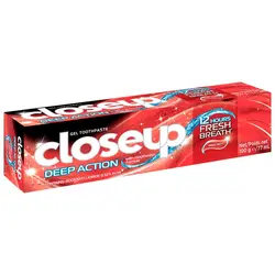 خمیر دندان کلوز آپ closeup مدل Deep action red hot