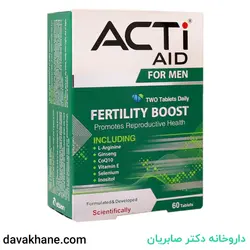 قرص اکتی اید آقایان ابیان دارو 60 عددی