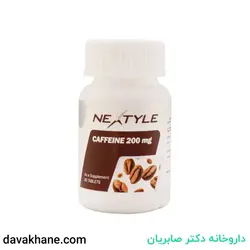 قرص کافئین 200 میلی گرم نکستایل 30 عددی