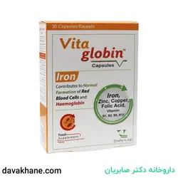 کپسول ویتاگلوبین ویتان بسته 30 عددی