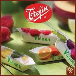 آبنبات بلژیکی ترفین میوه ای - مدل ویانا - فروشگاه فندو