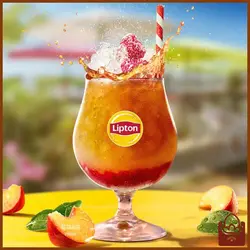 آیس تی 330 میل لیپتون - هلو - فروشگاه فندو