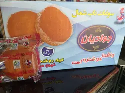 کیک روغنی جوادیان (نیم سکه) 30بسته