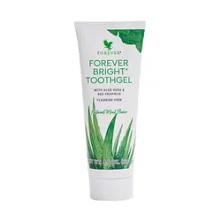 خمیردندان اورجینال فوراور + آلوئه ورا، عسل و بدون فلوراید / Forever Bright Toothgel - دکترفوراور