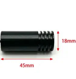 ماژول لیزر 100 میلی وات قرمز 658nm (3 تا 5 ولتی) 18*45میلی متر