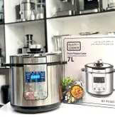 زودپز برقی همه کاره بلک اند کوکر BLACK+COOKER مدل:BCPC222
