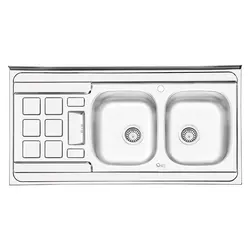 سینک ظرفشویی ایلیا استیل مدل 3021 روکار