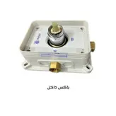 شیر توالت کسری مدل کویین توکار سفید کروم