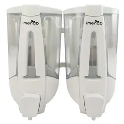 پمپ مایع دستشویی دوقلو ایمن آب مدل ونیز کد V105