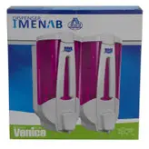 پمپ مایع دستشویی دوقلو ایمن آب مدل ونیز کد V105