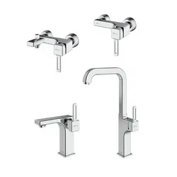 ست شیرآلات شودر مدل میشل مجموعه 4 عددی