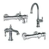 ست شیرآلات شودر مدل بیزانس