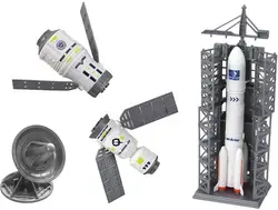 اسباب بازی مدل تلسکوپ فضاپیما طرح فضانوردان