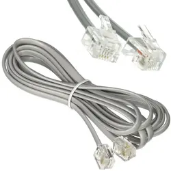 کابل تلفن ۱۰m - فروشگاه اینترنتی توحید رایانه | پخش لوازم جانبی کامپیوتر