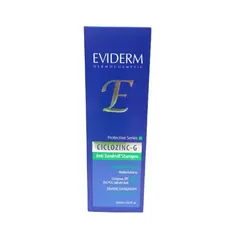 شامپو ضد شوره اویدرم سیکلوزینک جی مناسب موهای چرب حجم 250 میل - Eviderm Ciclozinc G Anti Dandruff Shampoo