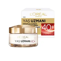 کرم ضد چروک و سفت کننده مولتی ویتامین مناسب سنین 40+ سال لورال سری YAS UZMANI