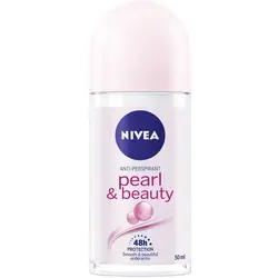 مام رول دئودورانت زنانه نیوا پرل اند بیوتی 48 ساعته حجم میل ا Nivea pearl and beauty 48h deodorant for women