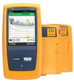 تستر کابل شبکه  DSX CableAnalyzer™ Series Copper Cable Certifiers DSX2-8000