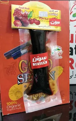 لواشک رولی آبدار سون 35گرم باکس24عددی