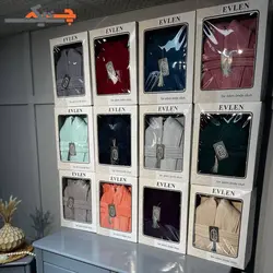 حوله تن پوش اولن (EVLEN) ۱۲۵ (بنفش تیره) کد HE12536181