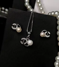 نیم ست نقره کد 324