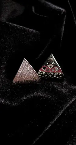 گوشواره نقره کد 610